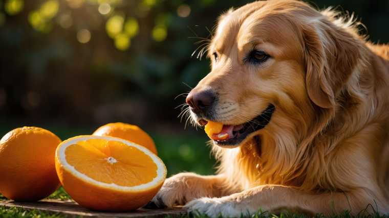 can a dog eat oranges