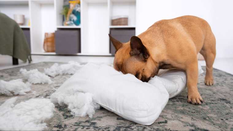 porque rascan los perros su cama