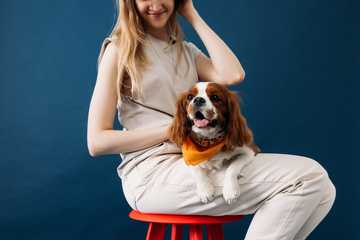 what does it mean when a dog sits on you
