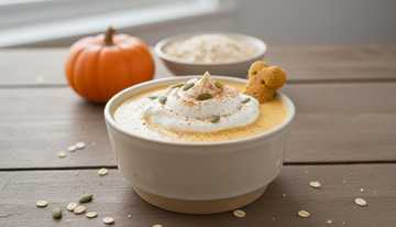 homemade dog food with pumpkin